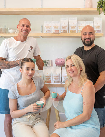 Espresso Nation Roasters specialty best coffee group photo Northern Beaches Sydney NSW